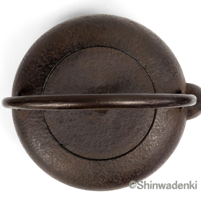 南部鉄器 鉄瓶 平丸肌