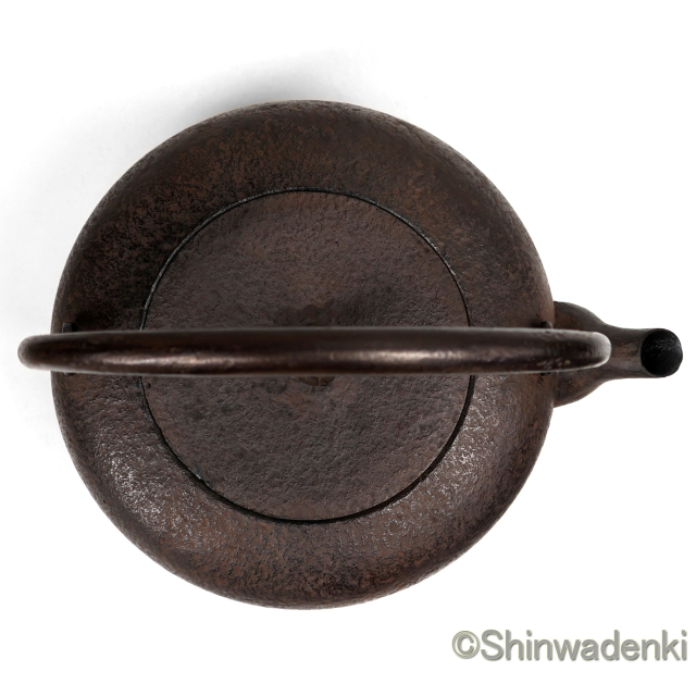 南部鉄器 鉄瓶 平丸肌
