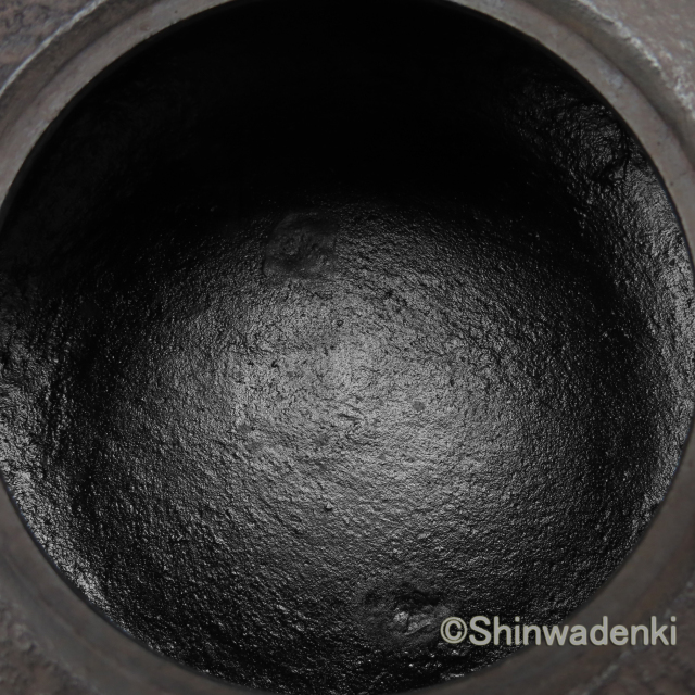 南部鉄器 鉄瓶 平丸肌
