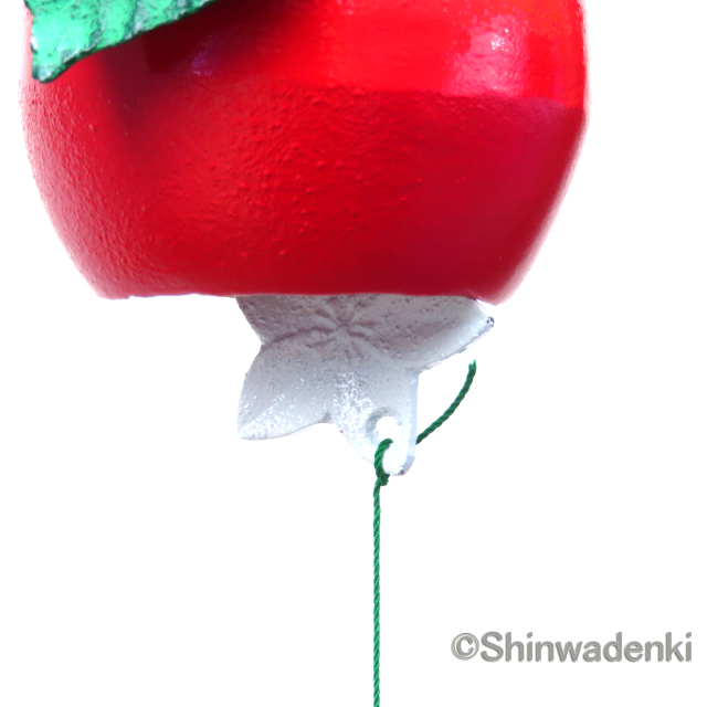 南部鉄器 フルーツ風鈴 りんご