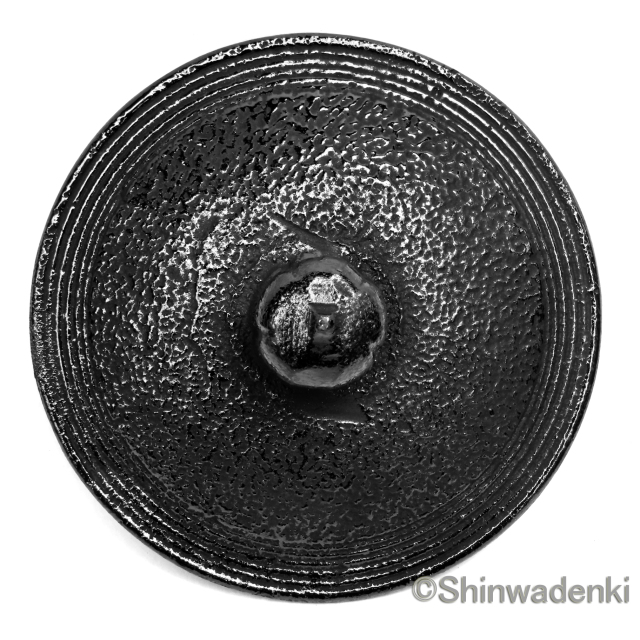 南部鉄器 鉄瓶 平丸菊