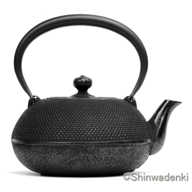 南部鉄器 鉄瓶 姥口アラレ1.2L OH-310 Shinwadenki