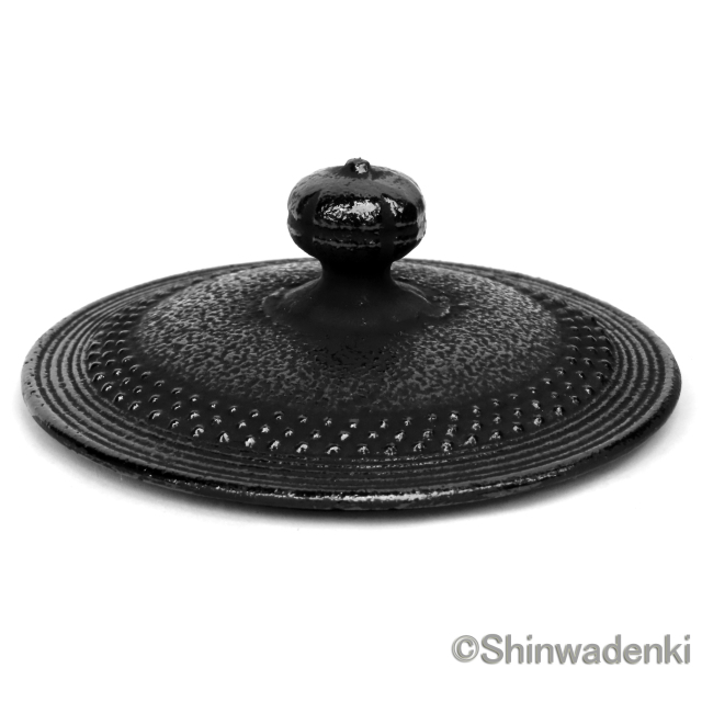 南部鉄器 鉄瓶 平丸アラレ