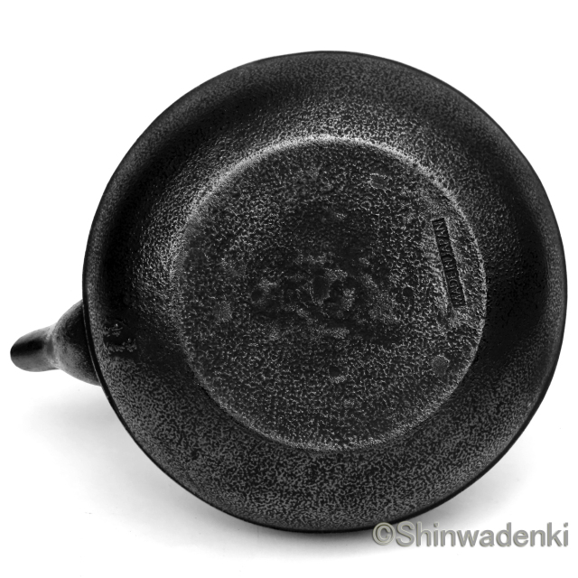 南部鉄器 鉄瓶 平丸アラレ