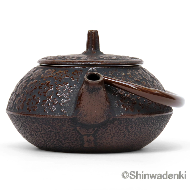 南部鉄器 ティーポット 急須 桜丸形