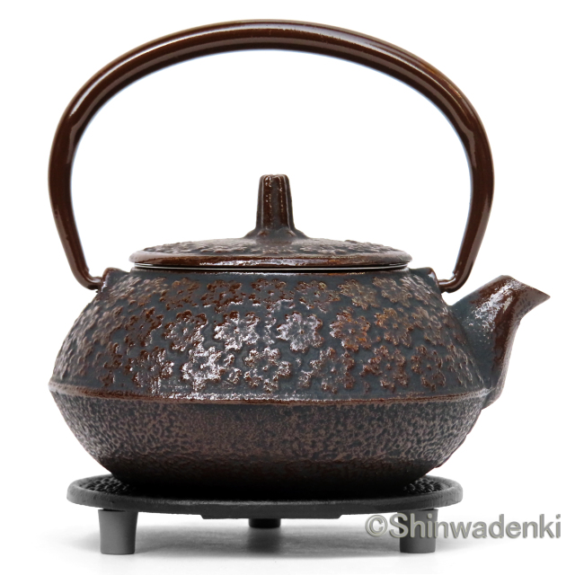 南部鉄器 ティーポット 急須 桜丸形