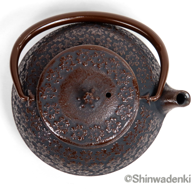 南部鉄器 ティーポット 急須 桜丸形