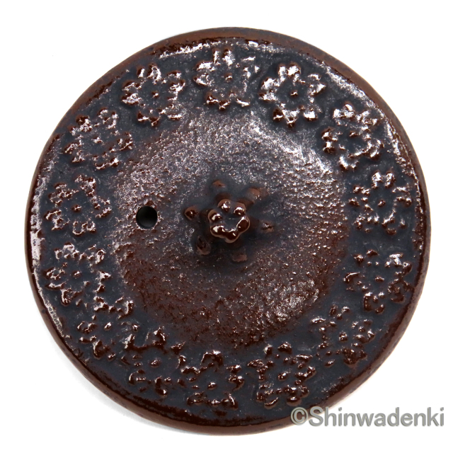 南部鉄器 ティーポット 急須 桜丸形 0.3L OH-405 Shinwadenki