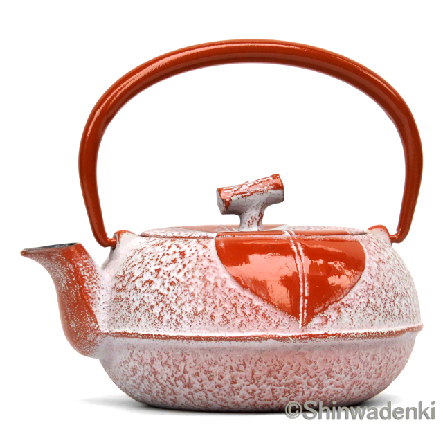 南部鉄器 ティーポット 急須 木の葉