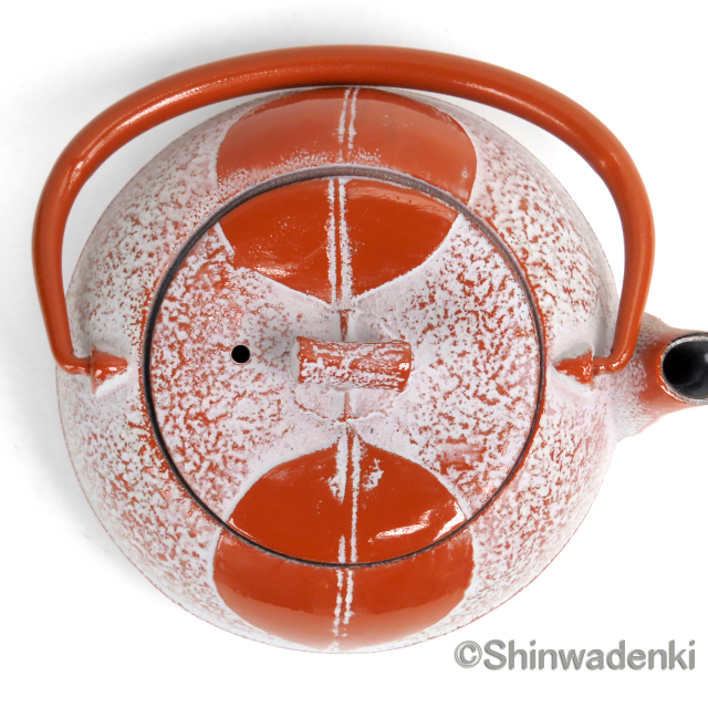 南部鉄器 ティーポット 急須 木の葉