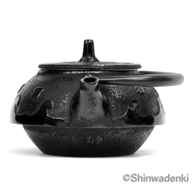 南部鉄器 ティーポット 急須 波千鳥 OH-411 Shinwadenki