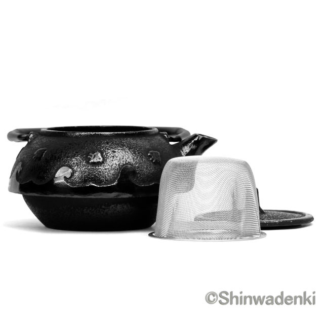 南部鉄器 急須 波千鳥