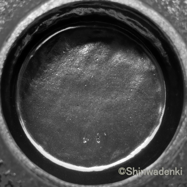 南部鉄器 急須 六角利久 黒