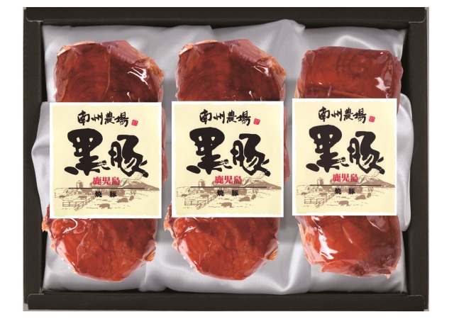 ☆送料無料セール実施中☆ (NY50) 黒豚焼豚（180ｇx3)