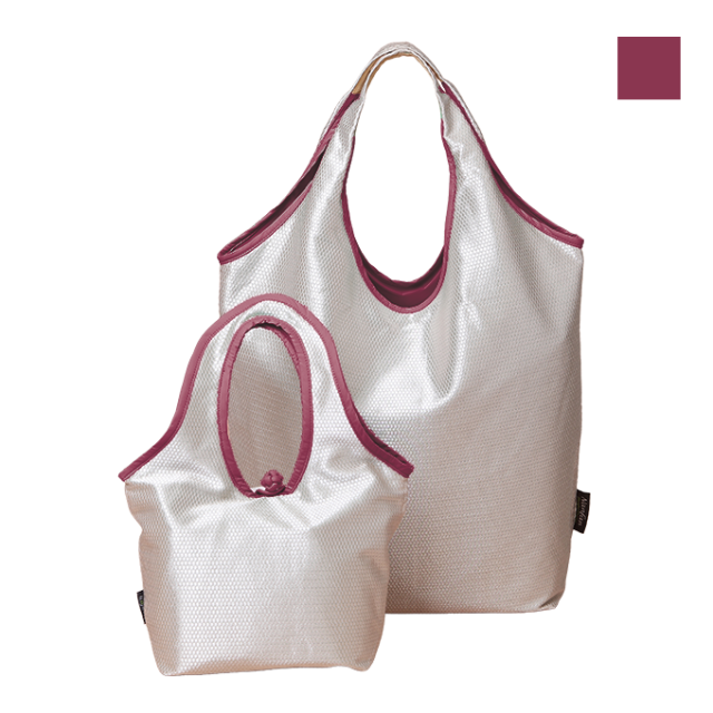 nanfan シャイニーペアバッグ（大小2個セット）