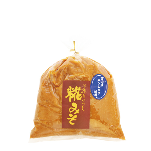 手造りこうじの糀みそ　500g