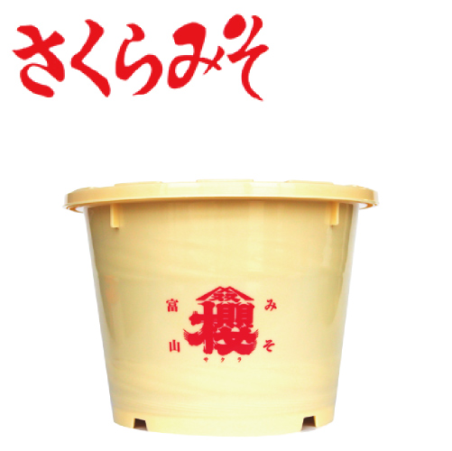 特撰さくらみそ　ポリ樽入り　5kg（1kg×5袋入り）　　　1本
