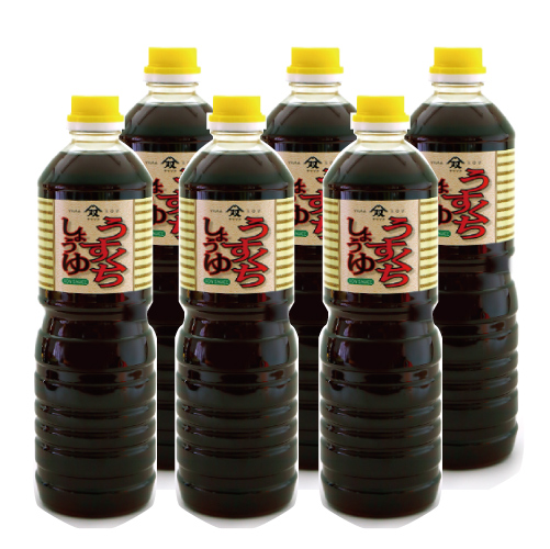 うすくちしょうゆ　1L×6本入