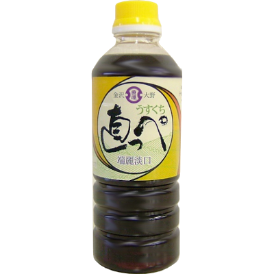 直っぺしょうゆ　淡口　500ml