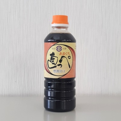 直っぺしょうゆ　甘口　500ml