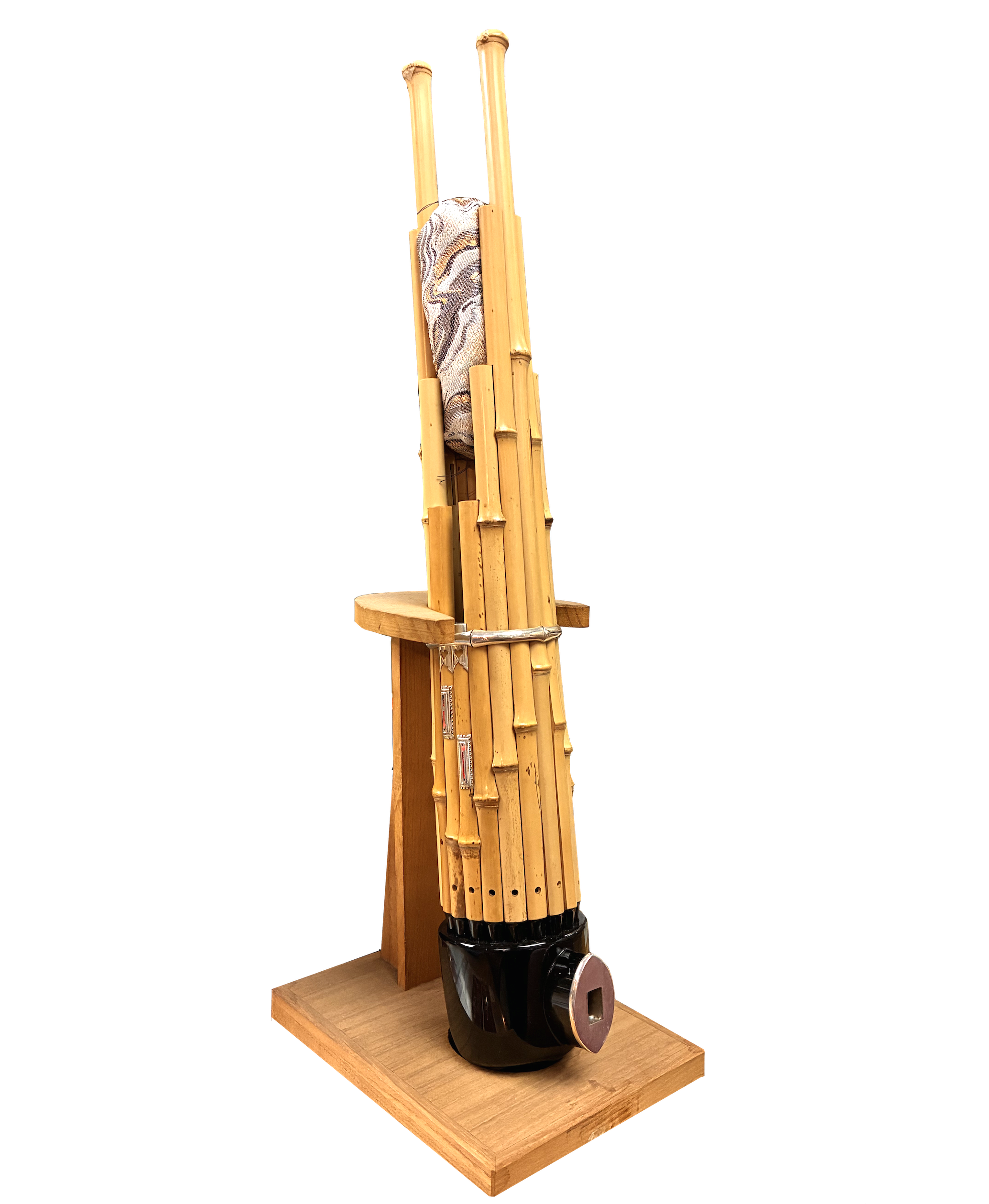 鳳笙本管　真竹　本節