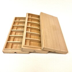 盧舌収納重箱（桐製）