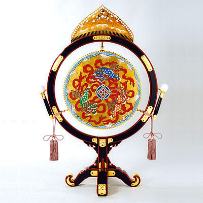 楽太鼓｜太鼓正 良品✨龍鳳凰彫刻 大太鼓 和太鼓 装飾 縁起物
