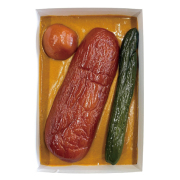 【送料込】本家寿吉屋　瓜・胡瓜・かぶら（三種） 奈良漬詰合せ【はこ25】450g