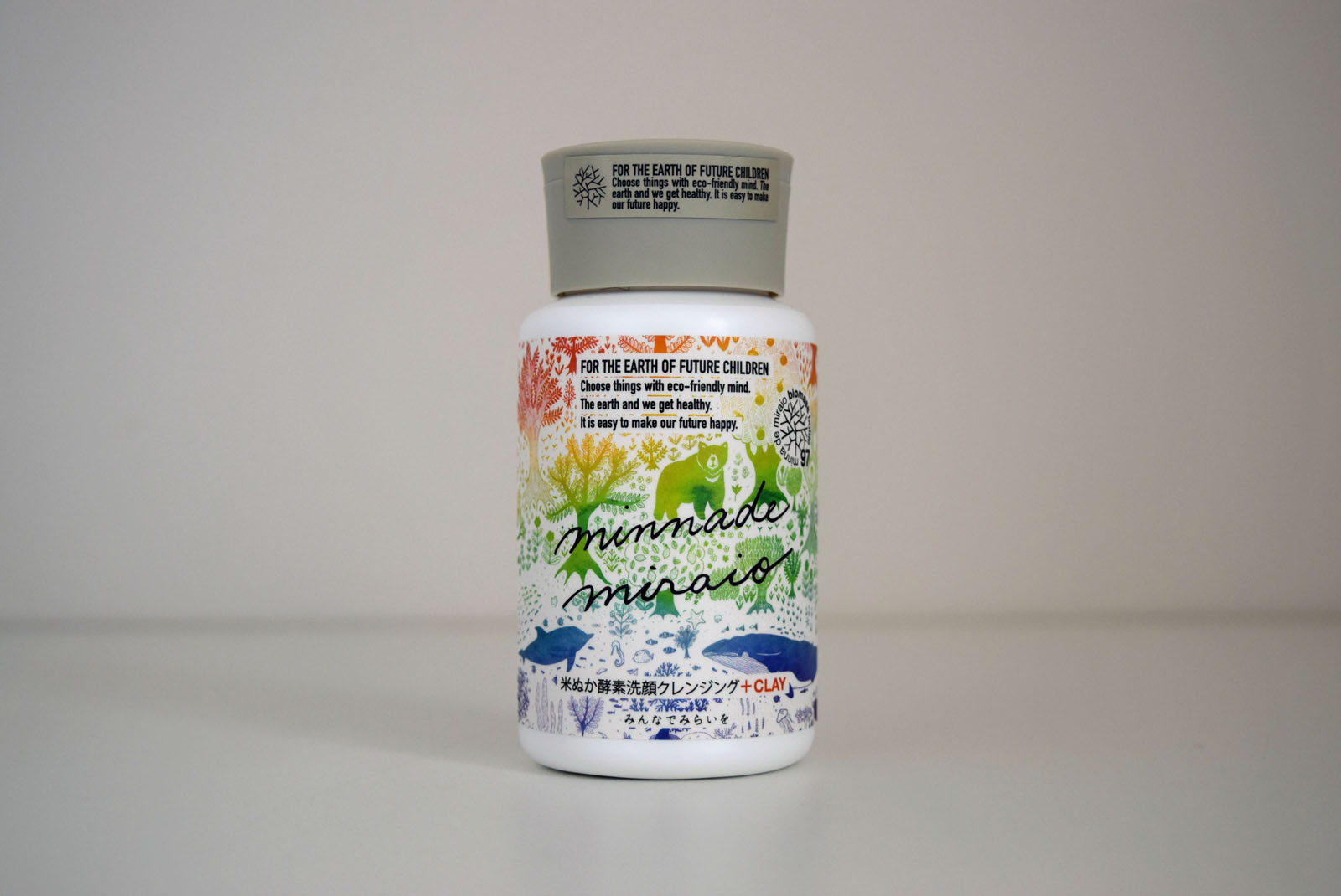 みんなでみらいを|米ぬか酵素洗顔クレンジング70g-ならの実