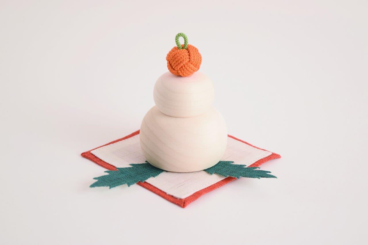 中川政七商店 小さな鏡餅飾り ならの実 中川政七商店 小さな鏡餅飾り ならの実