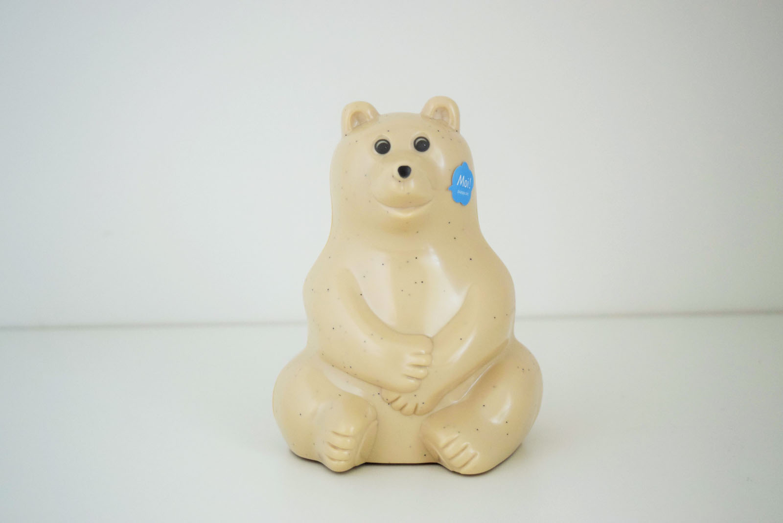 シロクマの貯金箱(マフラーなし)2021