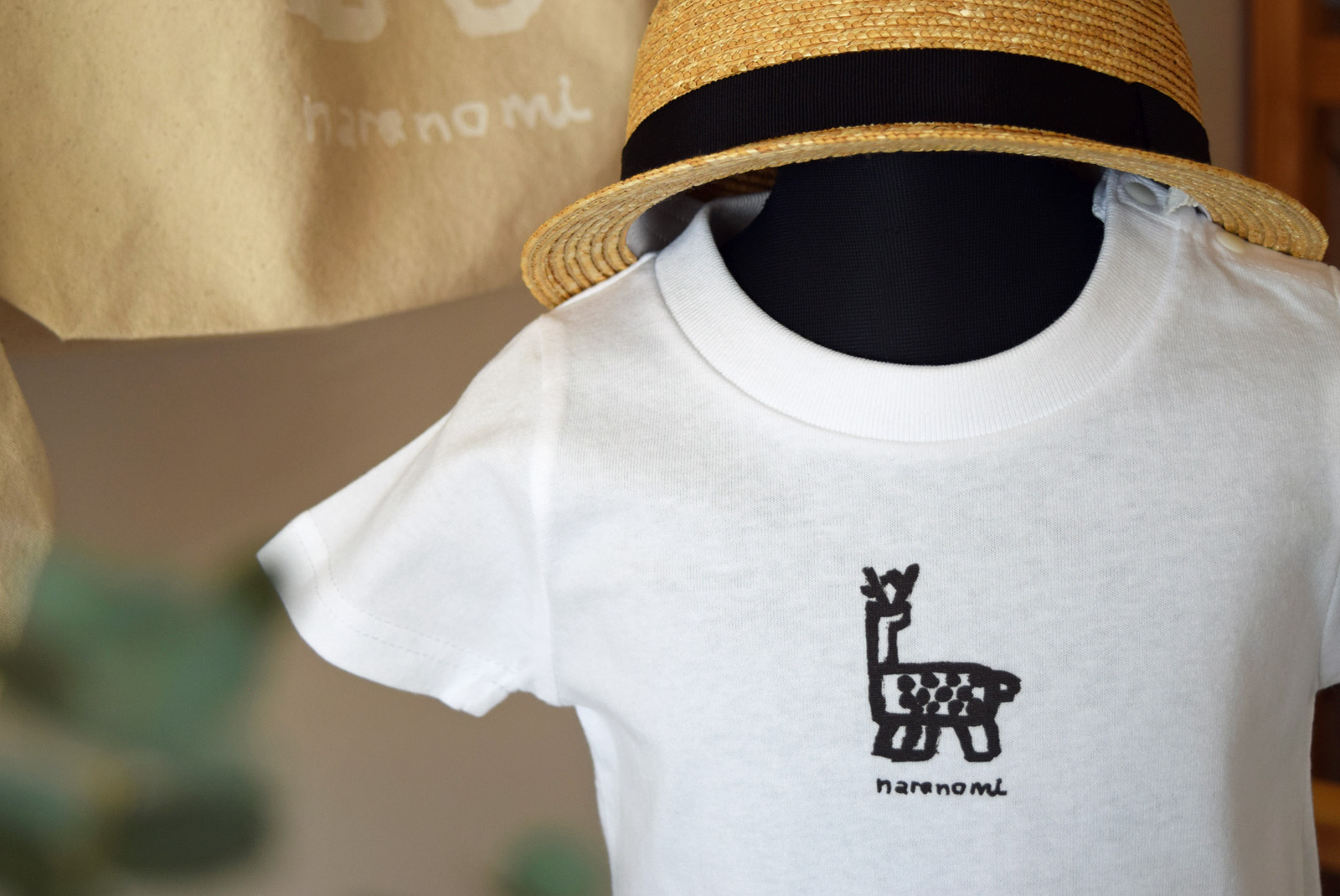 オリジナルＴシャツ ベビー（鹿柄）