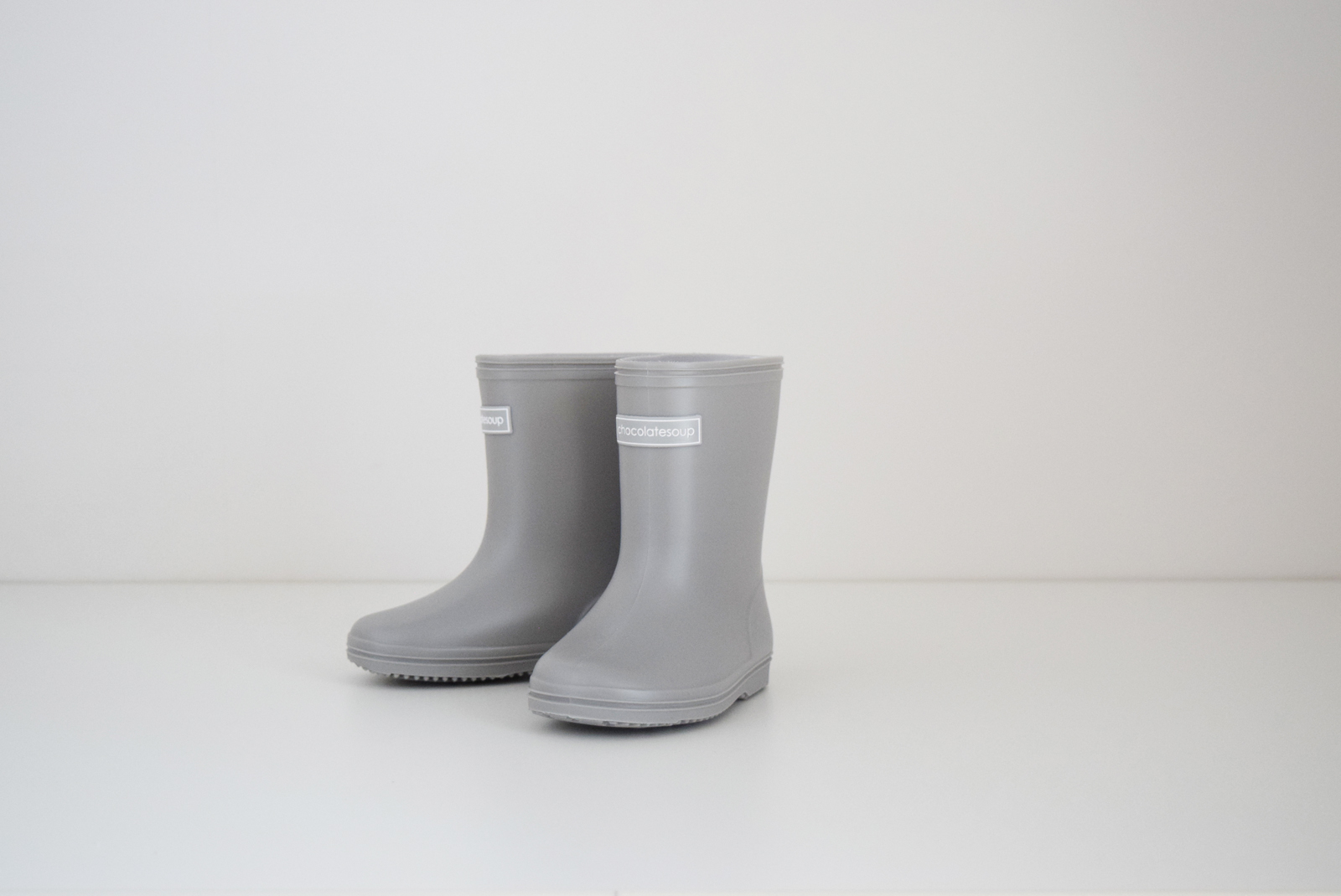 MIDDLE RAINBOOTS GRAY