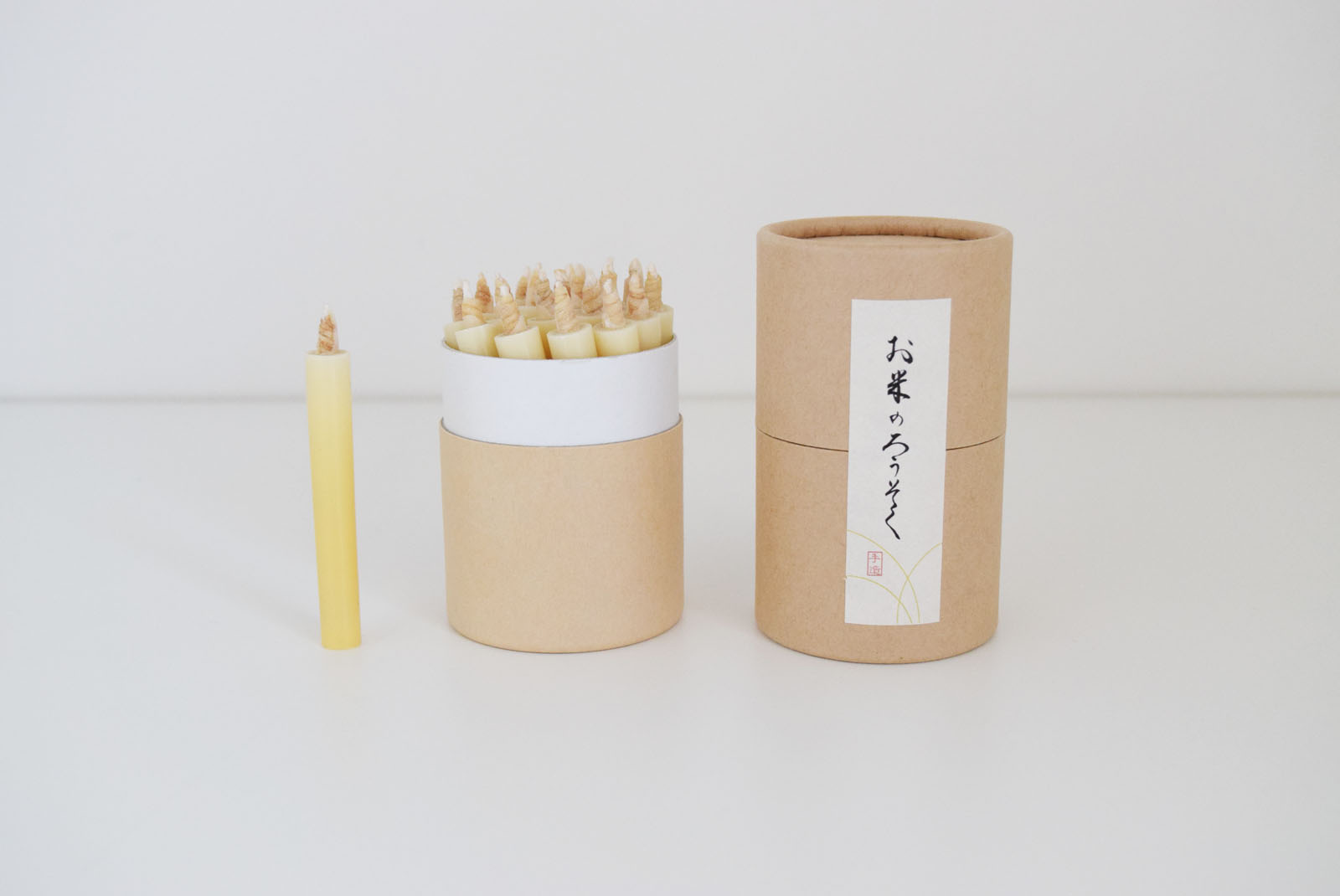 お米のろうそく 1号20本入