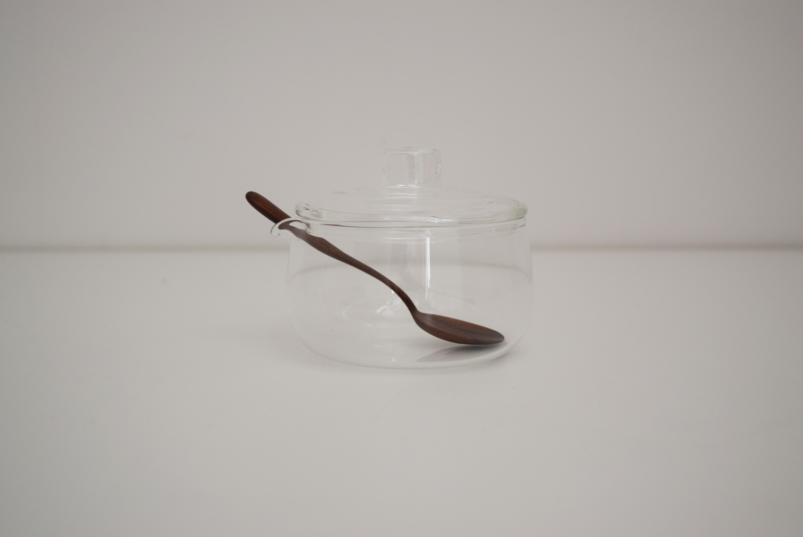 Glass Sugar Bowl