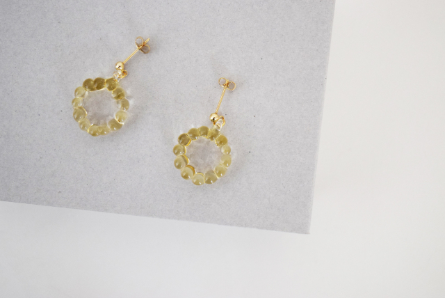 イイダ傘店 コモレビ ピアス・イヤリング