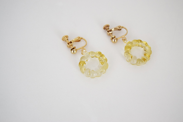 イイダ傘店 コモレビ ピアス・イヤリング