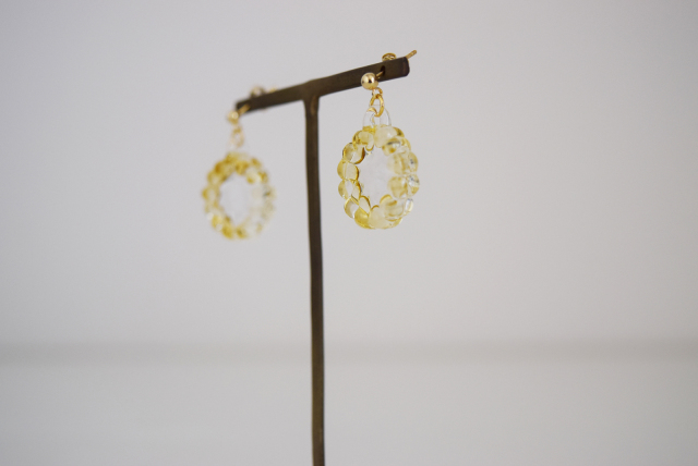 HARIO Lampwork Factory]イイダ傘店 ピアス・イヤリング