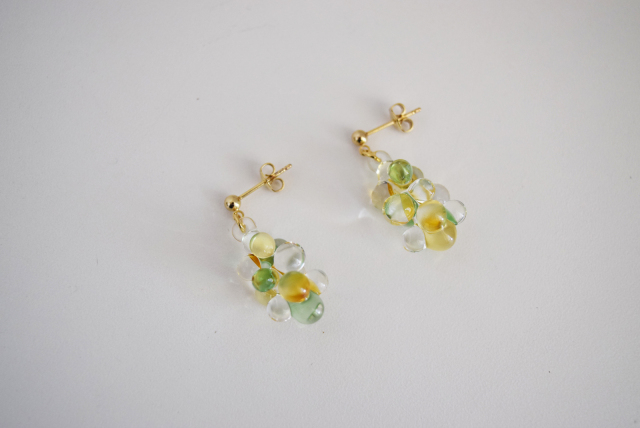 イイダ傘店 コモレビ ピアス・イヤリング