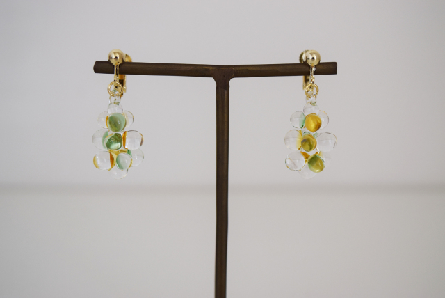 HARIO Lampwork Factory]イイダ傘店 ピアス・イヤリング