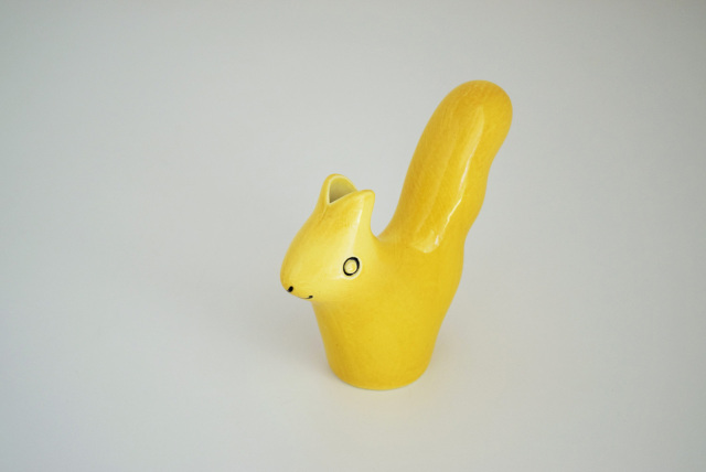 りすの花器[dieci（ディエチ）]En Liten Van (Fox)鹿児島睦-ならの実