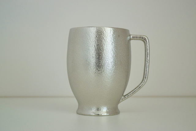 能作 / ビアマグ/マグカップ/SLV 能作] ビアマグ - ならの実