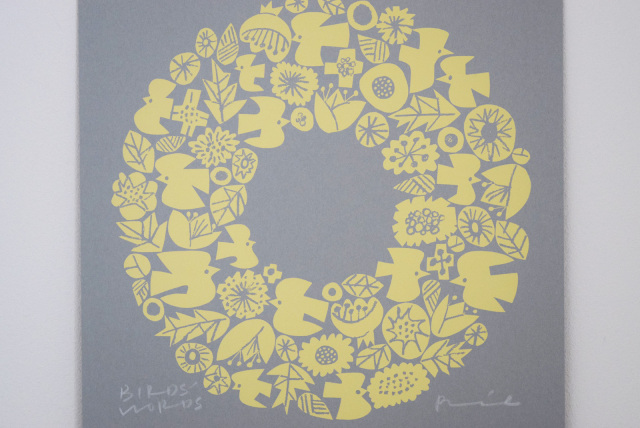 SILK SCREEN/WREATH