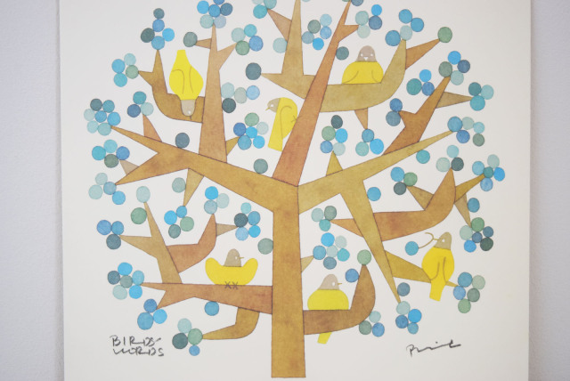 バーズワーズ[BIRDS'WORDS]ポスターPOSTER TREE OF LIFE 20cm