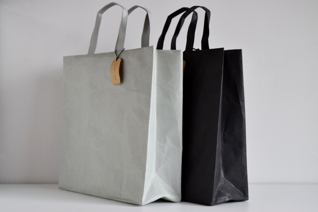 スクエアバッグM[SIWA|紙和]-ならの実