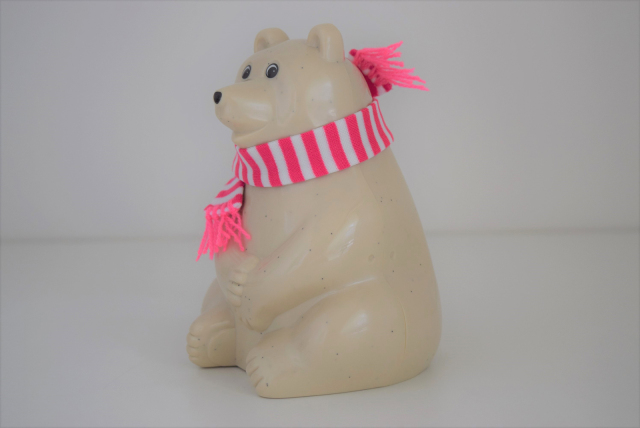 数量限定ビオトープ[biotope] Polar Bear Money Box/シロクマの