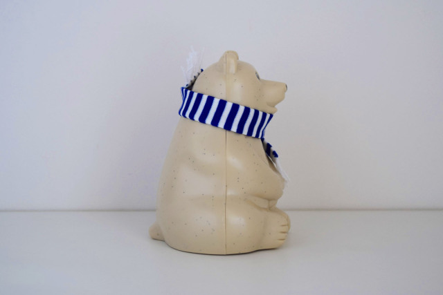 数量限定ビオトープ[biotope] Polar Bear Money Box/シロクマの貯金箱