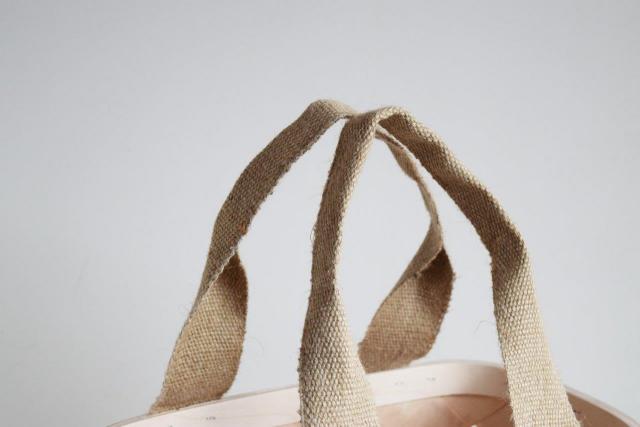 白樺のかごバッグ