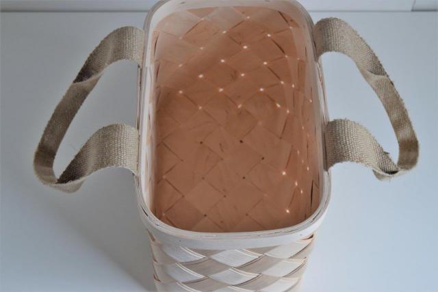 白樺のかごバッグ