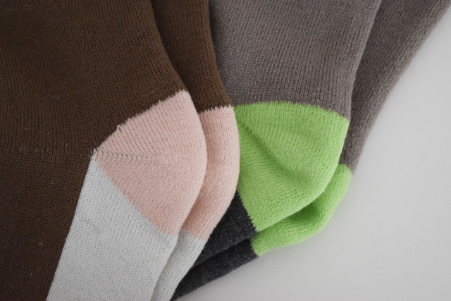 もこもこソックス　パステル